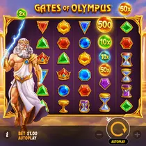 Mega Dice - Gates of Olympus Slot Game - Zeus Multipliers